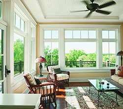 Andersen Windows & Doors 200 Series Perma-Shield Gliding Patio Door, 100 Series Casement Windows
